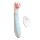 Palo vibrador con control remoto inalámbrico Cat Claw para masturbación femenina.